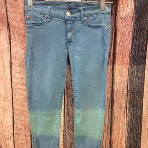 Hudson Dip Dye Skinny Jeans